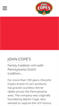 Mobile Screenshot of johncopes.com